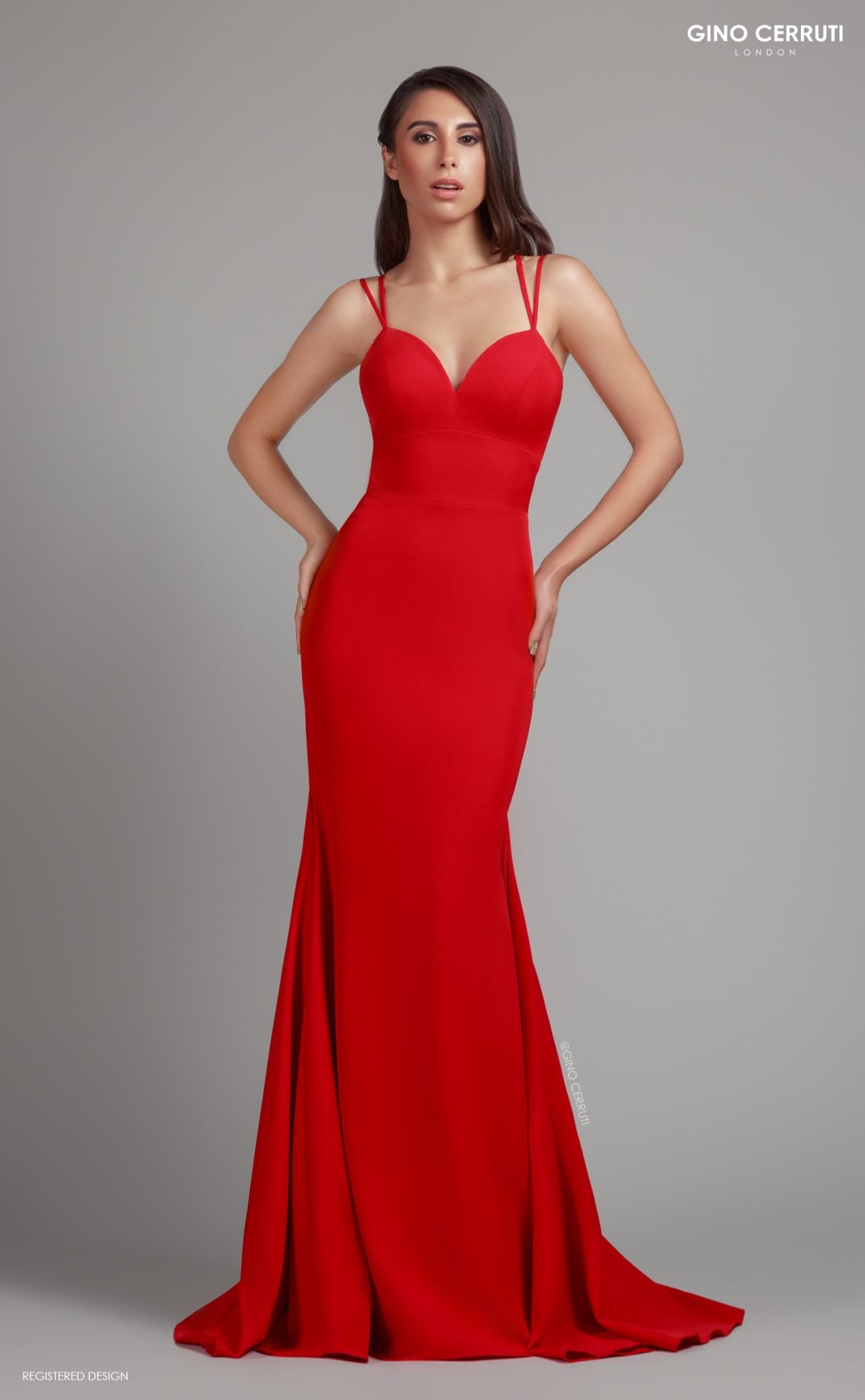 Gino Cerruti - 4125U ? Fitted Jersey dress