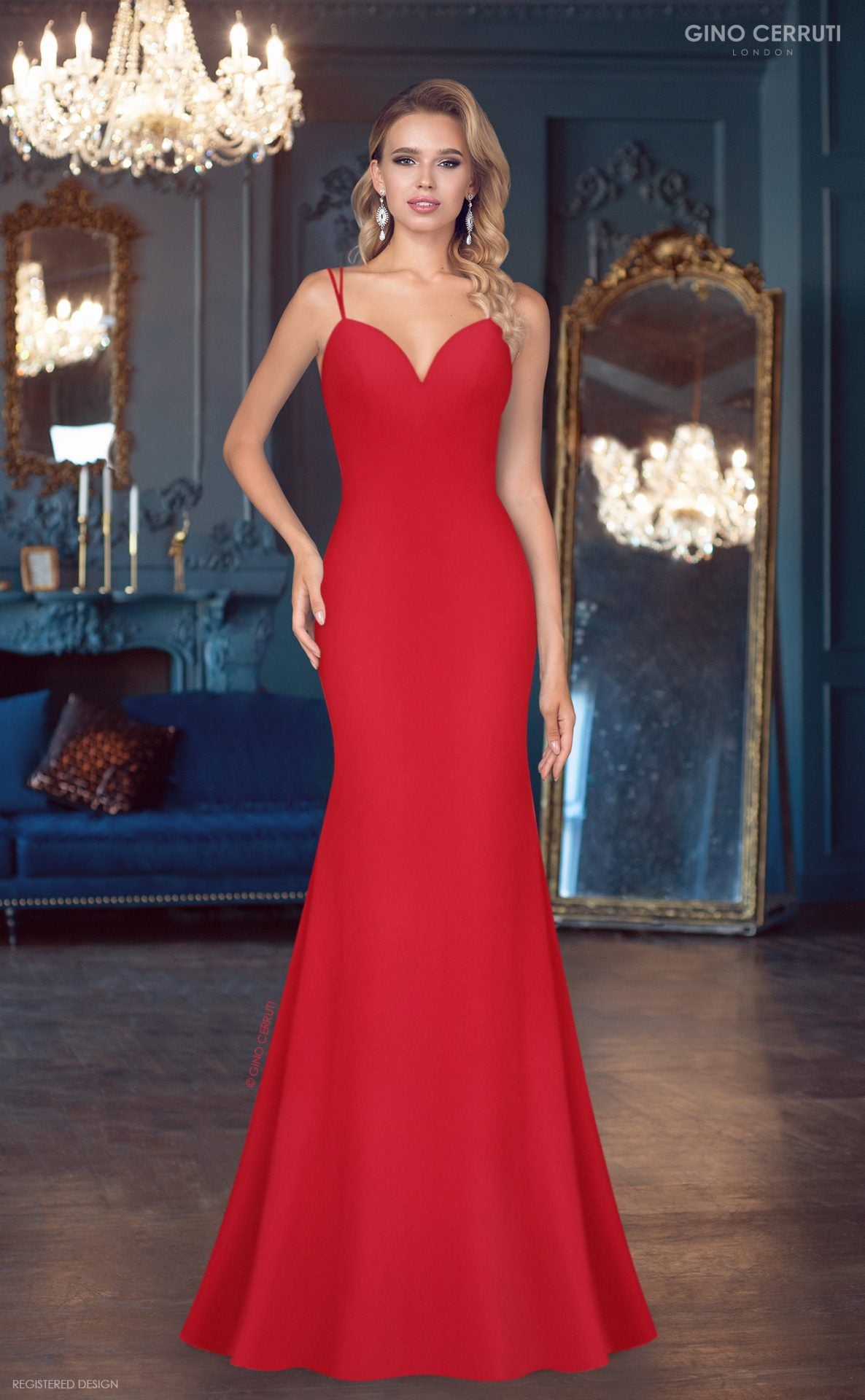 Gino Cerruti - 4125U ? Fitted Jersey dress